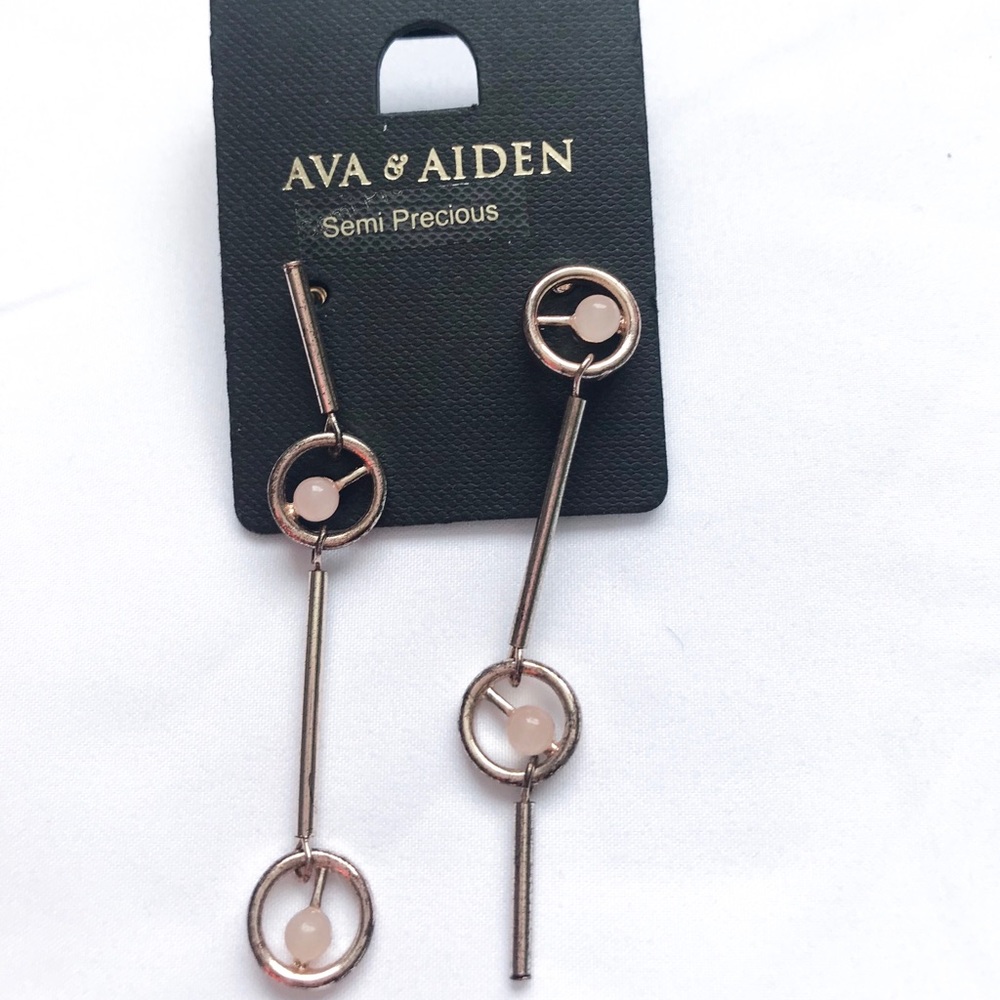 Semi Precious Ava And Aiden Earrings